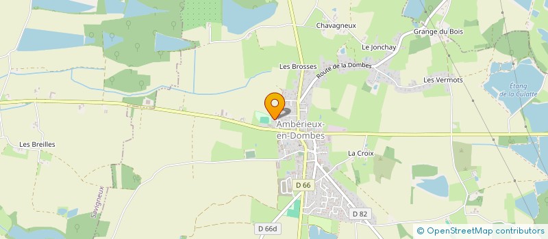 localisation de l'entreprise MADAME JACQUELINE MOUROUX à AMBERIEUX-EN-DOMBES