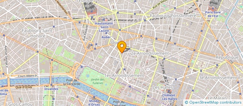 localisation de l'entreprise MADAME JACQUELINE NARET  PARIS