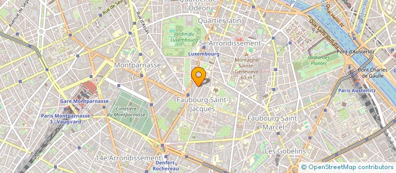 localisation de l'entreprise MADAME JACQUELINE NAVARRO CALDERON  PARIS