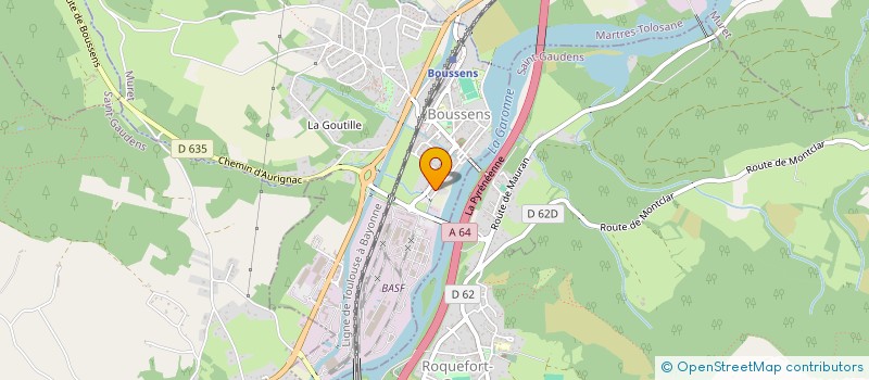 localisation de l'entreprise MADAME JACQUELINE NGUYEN  BOUSSENS