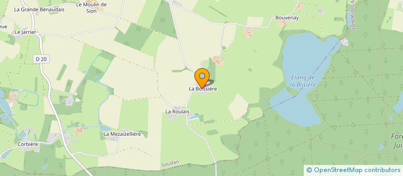 localisation de l'entreprise MADAME JACQUELINE NICOL à SOUDAN