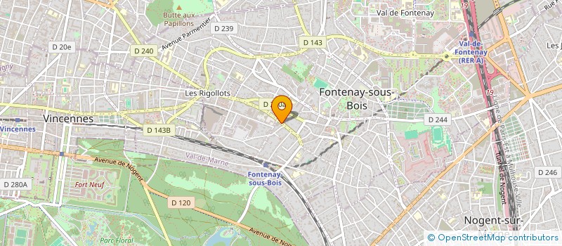 localisation de l'entreprise MADAME JACQUELINE NICOLOT à FONTENAY-SOUS-BOIS