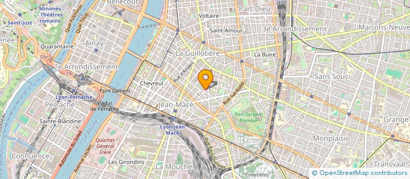 localisation de l'entreprise MADAME JACQUELINE NORMAND à LYON