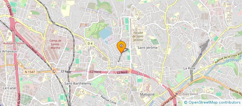 localisation de l'entreprise MADAME JACQUELINE ONCINA à MARSEILLE