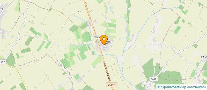 localisation de l'entreprise MADAME JACQUELINE PAIRAULT  JAUNAY-MARIGNY