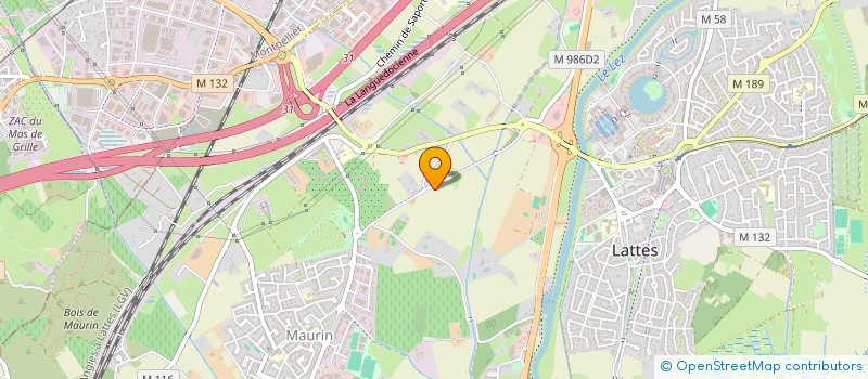 localisation de l'entreprise MADAME JACQUELINE PALATTAN à LATTES