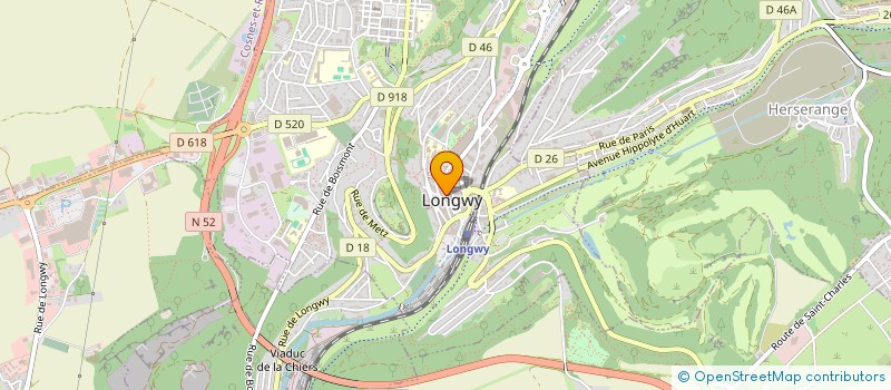 localisation de l'entreprise MADAME JACQUELINE PARENTE à LONGWY
