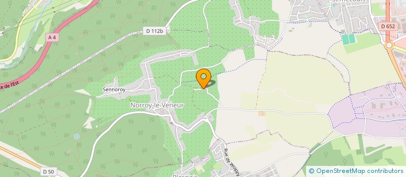 localisation de l'entreprise MADAME JACQUELINE PARIAT  NORROY-LE-VENEUR