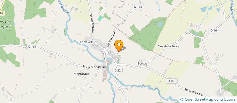 localisation de l'entreprise MADAME JACQUELINE PELLETIER à TERRES-DE-HAUTE-CHARENTE