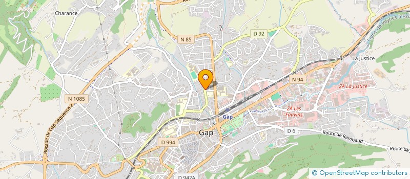 localisation de l'entreprise MADAME JACQUELINE PERAMO  GAP