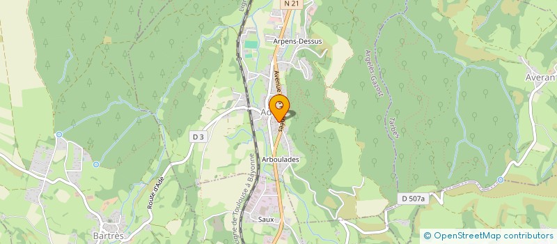 localisation de l'entreprise MADAME JACQUELINE PEREIRA DA CUNHA  ADE