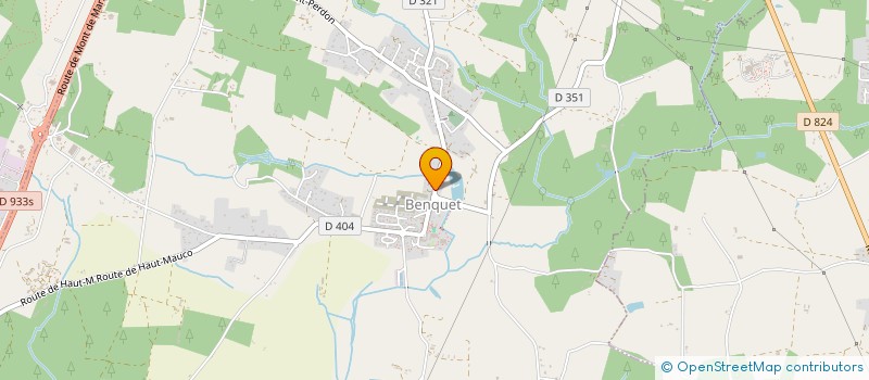 localisation de l'entreprise MADAME JACQUELINE PERET  BENQUET