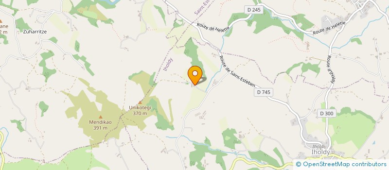 localisation de l'entreprise MADAME JACQUELINE PERON  SAINT MARTIN D'ARBEROUE