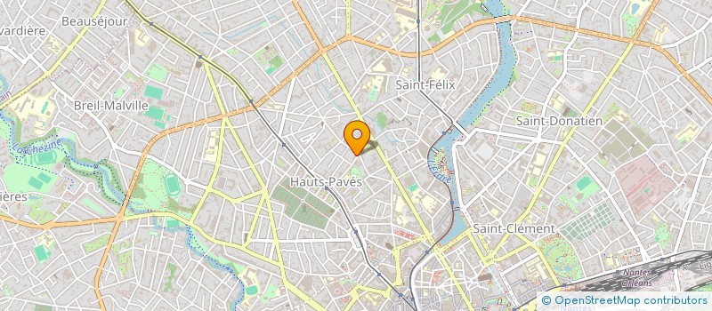 localisation de l'entreprise MADAME JACQUELINE PERRIN à NANTES