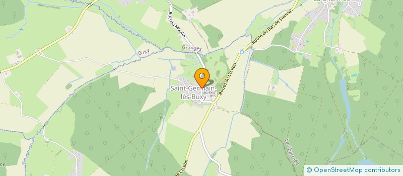 localisation de l'entreprise MADAME JACQUELINE PERRIN  SAINT-GERMAIN-LES-BUXY
