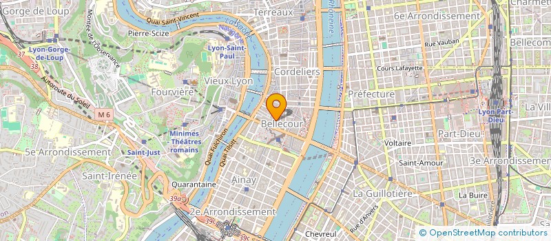 localisation de l'entreprise MADAME JACQUELINE PERROT  LYON