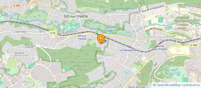 localisation de l'entreprise MADAME JACQUELINE PETIT à GIF-SUR-YVETTE