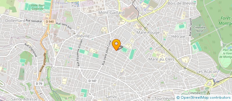 localisation de l'entreprise MADAME JACQUELINE PETIT à LE HAVRE