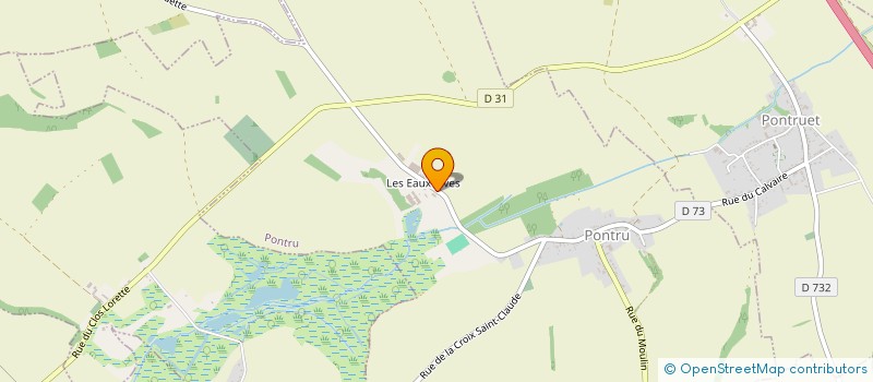 localisation de l'entreprise MADAME JACQUELINE PIAT  PONTRU