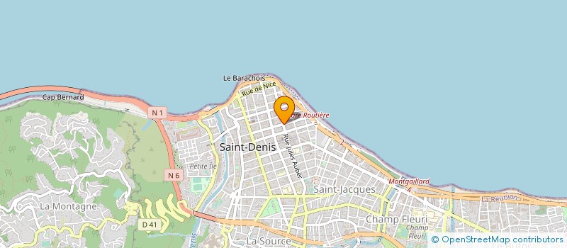 localisation de l'entreprise MADAME JACQUELINE PIERRON à SAINT-DENIS