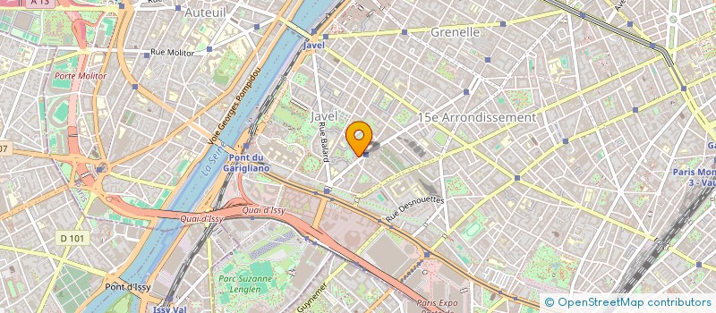 localisation de l'entreprise MADAME JACQUELINE PINCHON  PARIS