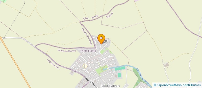 localisation de l'entreprise MADAME JACQUELINE PINTAULT  SAINT-PATHUS