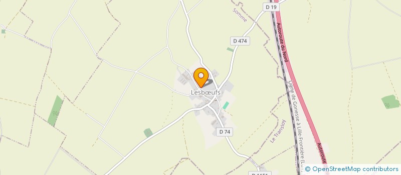 localisation de l'entreprise MADAME JACQUELINE PIQUE  LESBUFS