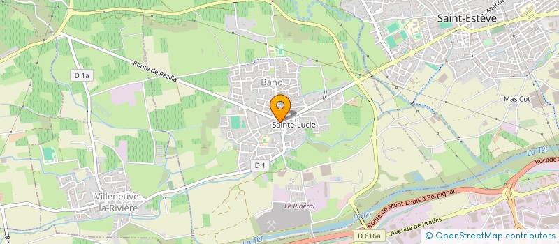 localisation de l'entreprise MADAME JACQUELINE PLA  BAHO