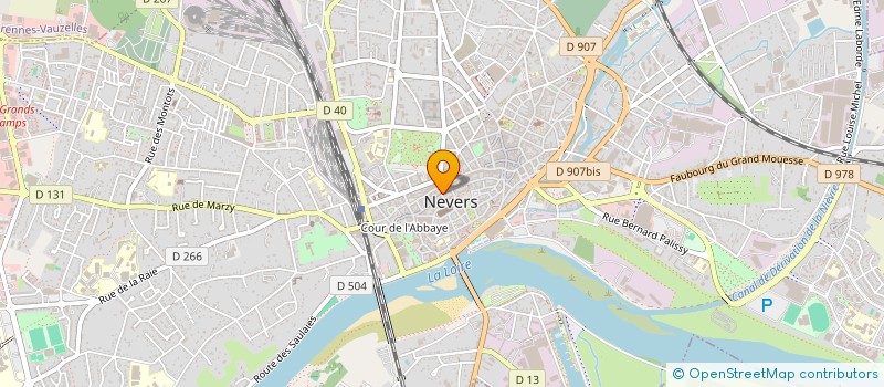 localisation de l'entreprise MADAME JACQUELINE POPINAT à NEVERS