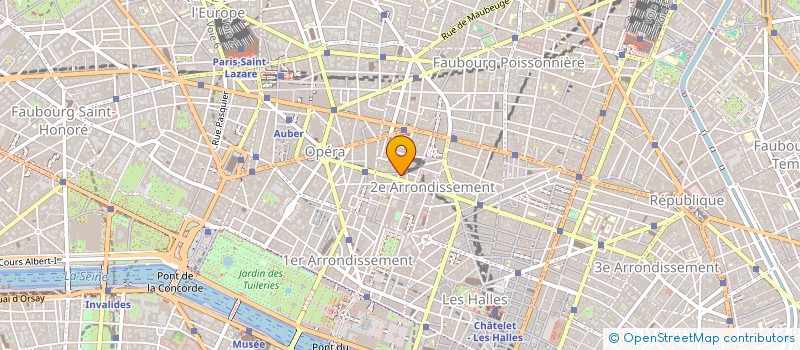 localisation de l'entreprise MADAME JACQUELINE PREVOST  PARIS