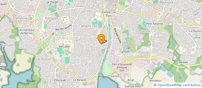 localisation de l'entreprise MADAME JACQUELINE PUCEL à VANNES