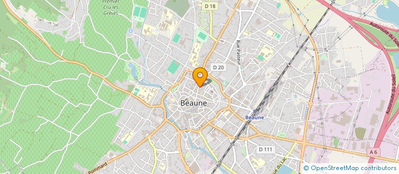 localisation de l'entreprise MADAME JACQUELINE RAE MITCHELL à BEAUNE