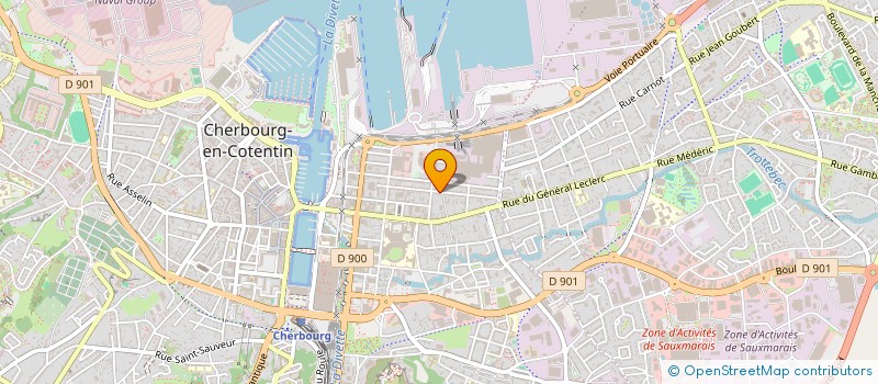 localisation de l'entreprise MADAME JACQUELINE RASOLOHARISON  CHERBOURG-EN-COTENTIN