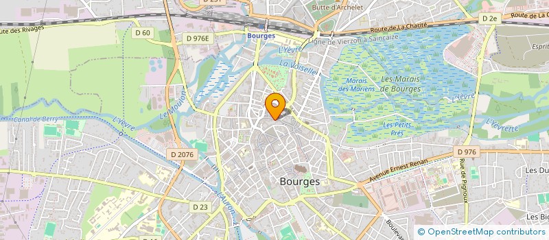 localisation de l'entreprise MADAME JACQUELINE REBUFFO  BOURGES