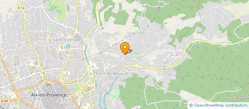 localisation de l'entreprise MADAME JACQUELINE RENAUD à AIX EN PROVENCE