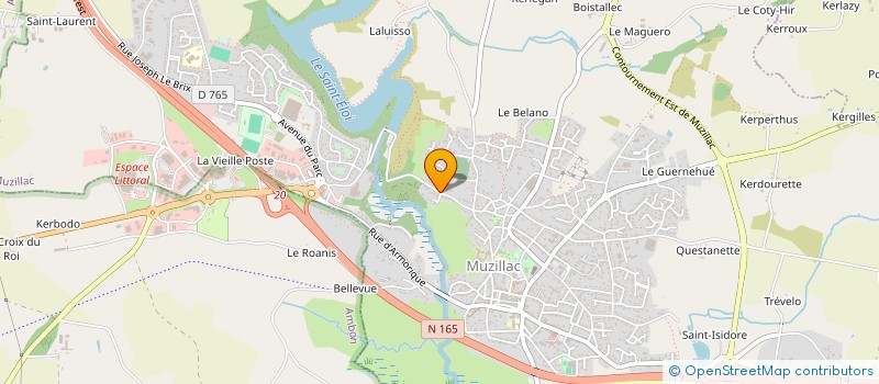 localisation de l'entreprise MADAME JACQUELINE RENAUD à MUZILLAC