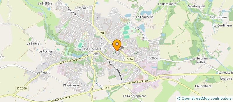 localisation de l'entreprise MADAME JACQUELINE RENELLEAU  BELLEVIGNY