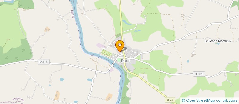 localisation de l'entreprise MADAME JACQUELINE REYMOND  DAON