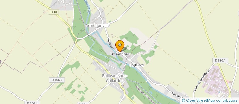 localisation de l'entreprise MADAME JACQUELINE RICHARD à BAILLEAU-ARMENONVILLE