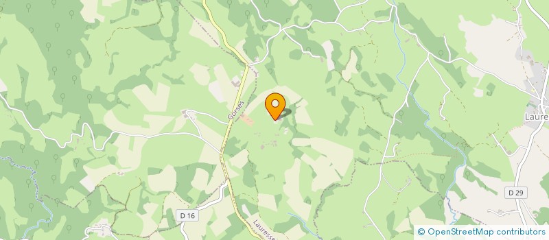 localisation de l'entreprise MADAME JACQUELINE RIGAL  LAURESSES