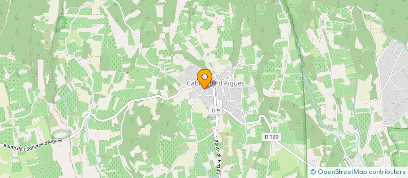 localisation de l'entreprise MADAME JACQUELINE RIVIECCIO  CABRIERES-D'AIGUES