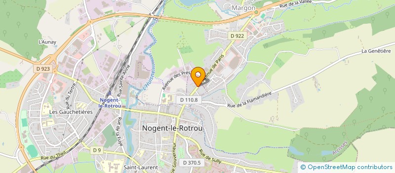 localisation de l'entreprise MADAME JACQUELINE RIVIERE à NOGENT-LE-ROTROU