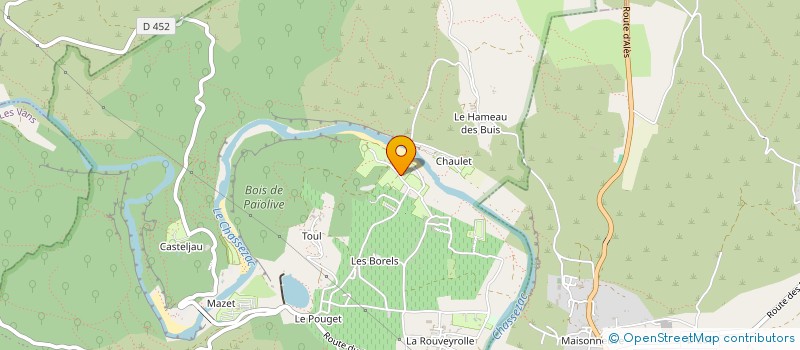localisation de l'entreprise MADAME JACQUELINE ROBERT à BERRIAS-ET-CASTELJAU