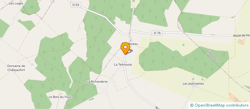 localisation de l'entreprise MADAME JACQUELINE ROBINET à CHEZELLES