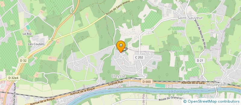 localisation de l'entreprise MADAME JACQUELINE RODRIGUES à BERGERAC