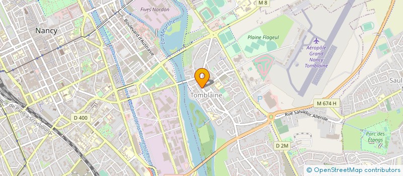 localisation de l'entreprise MADAME JACQUELINE ROLIN  TOMBLAINE