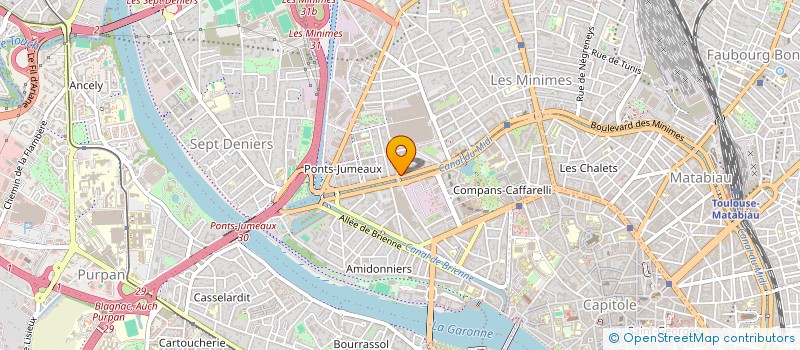 localisation de l'entreprise MADAME JACQUELINE ROUET  TOULOUSE