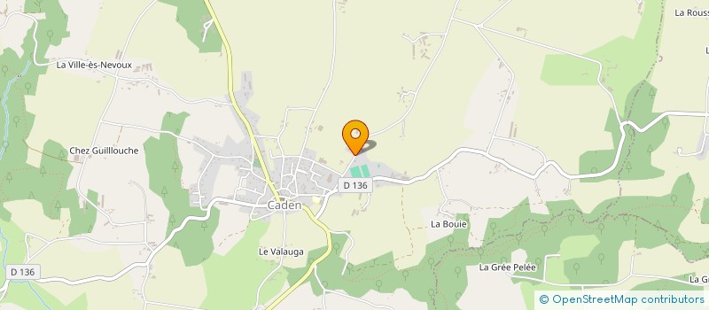 localisation de l'entreprise MADAME JACQUELINE ROUSSEL à CADEN