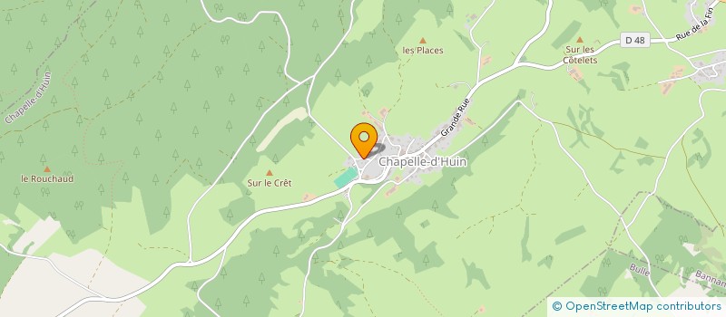 localisation de l'entreprise MADAME JACQUELINE ROUSSILLON à VILLENEUVE D'AMONT