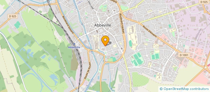 localisation de l'entreprise MADAME JACQUELINE ROYER à ABBEVILLE